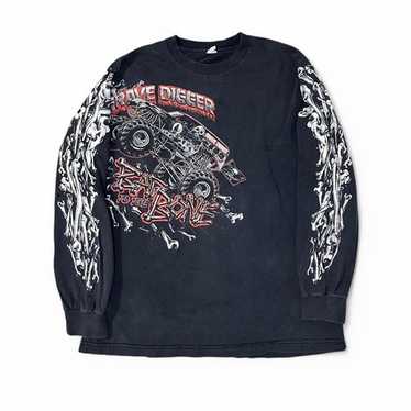 Grave digger shirt size - Gem