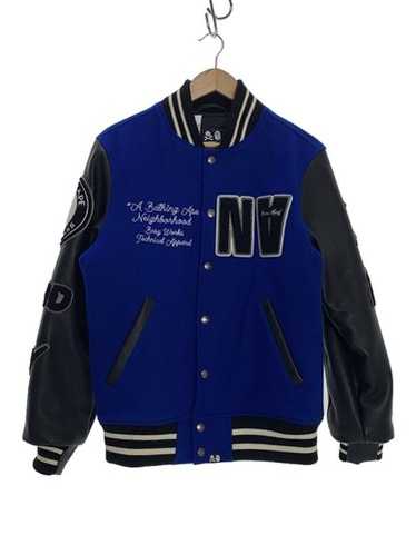 NEIGHBORHOOD VARSITY JACKETスタジャンsizeM Neighborhood logo-patch Varsity Jacket | Black | FARFETCH