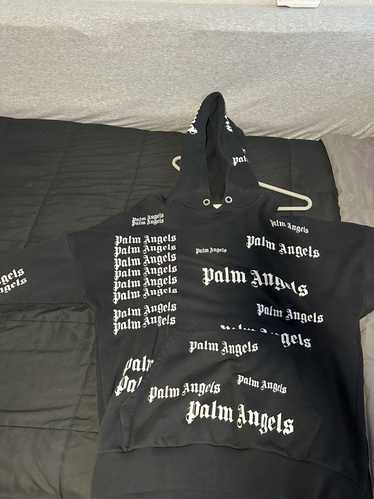 【PALM ANGELS】グラフィック プリント マンツーマン/追跡可能 Palm angels logo-print - Gem