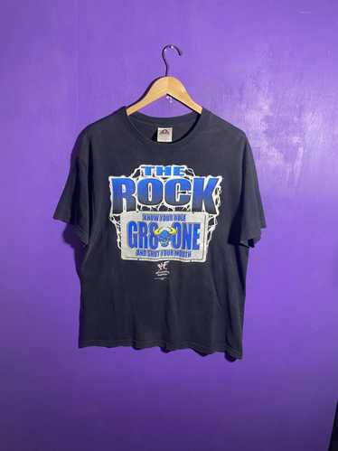 WWE WWF The ROCK ロック Tシャツ ビンテージ T Shirts WWF WWE Vintage The Rock Wrestling T Shirt | eBay