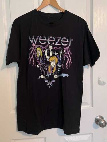 Vintage 1994 Weezer Rock Music Tee T Shirt Tultex 90's Band