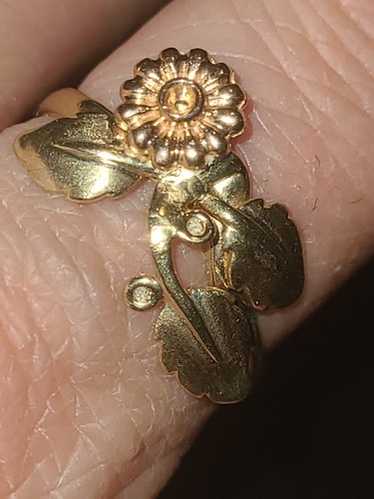 Chanel vintage flower ring - Gem