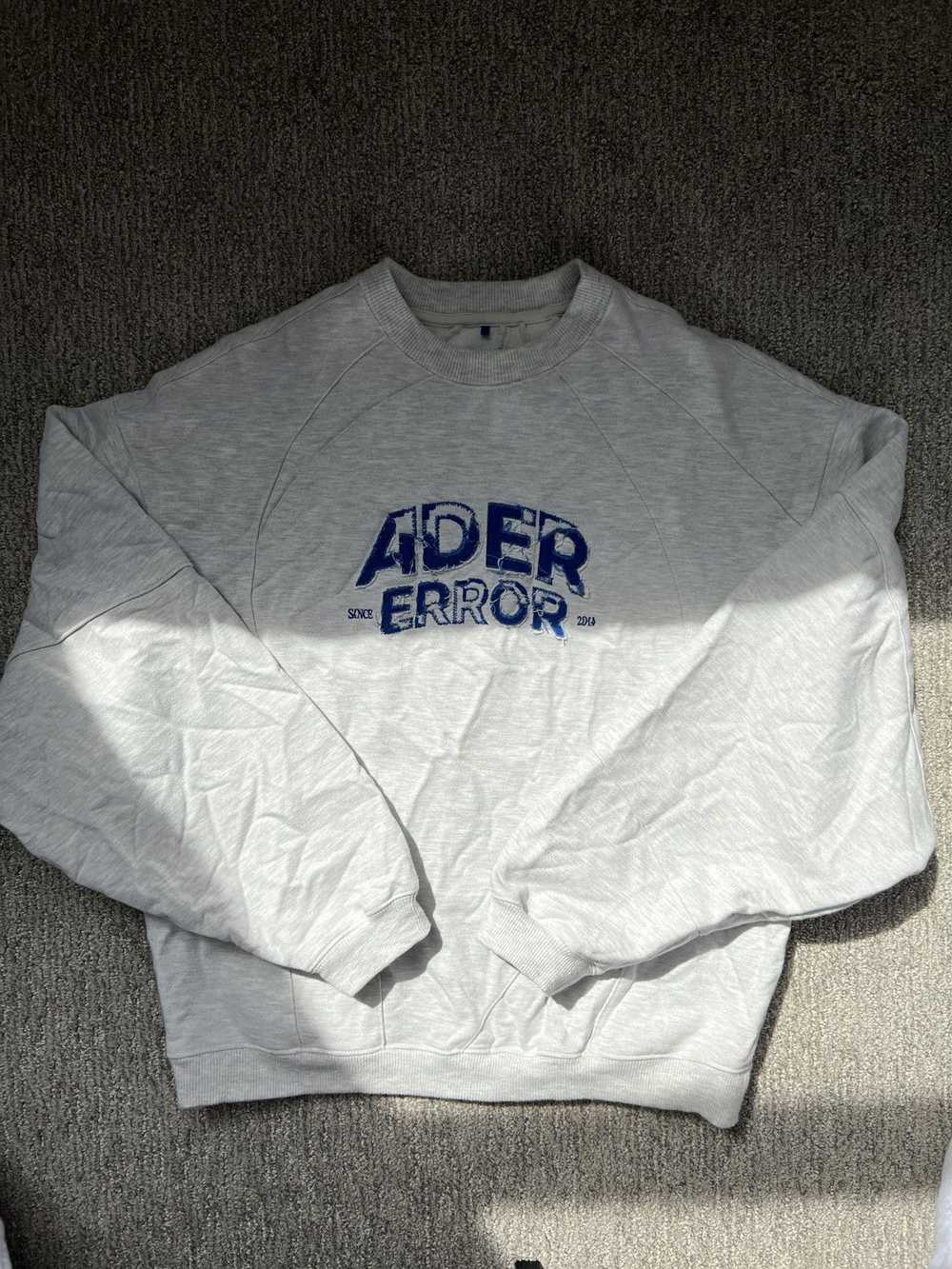 Ader Error Ader Error Special Design Grey Sweater - image 1
