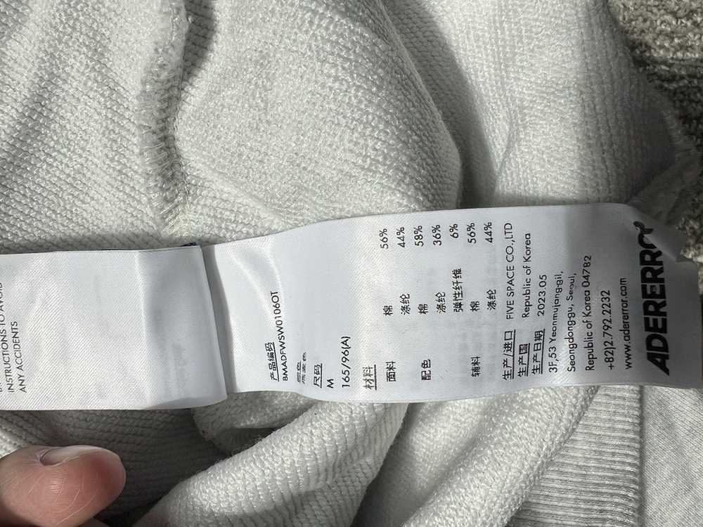 Ader Error Ader Error Special Design Grey Sweater - image 5