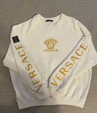 Versace medusa embroidered sweatshirt - Gem