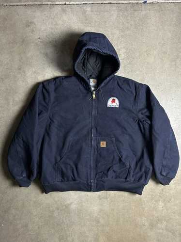 Carhartt Jacket J130 MDT Men's 2XL XXL Canvas Midnight Navy