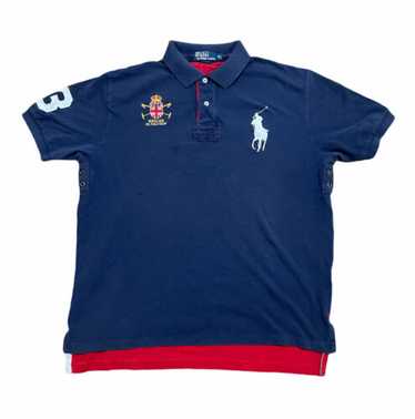 【イギリス国旗】ラルフローレン　ポロシャツ　mercer polo team Polo Ralph Lauren Men SMALL Polo Shirt Mercer RL Team Rugby