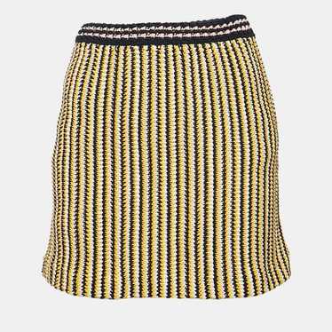 【関税&送料込】Miu Miu Two-Tone Crochet Mini Skirt bg_4721562_100213_m