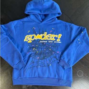 sp5der 水色 確実正規品 Sp5der web sky blue - Gem