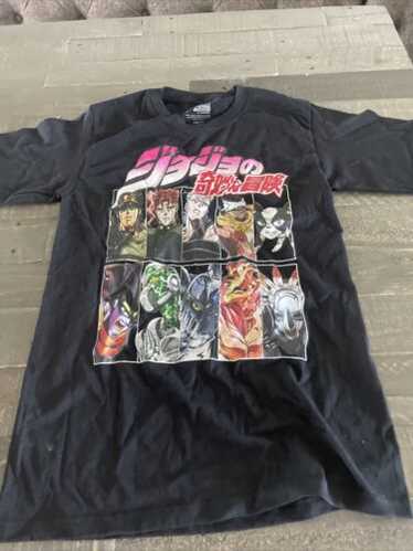BLACK ANIME JOJOS BIZARRE ADVENTURE ADULT SMALL T 