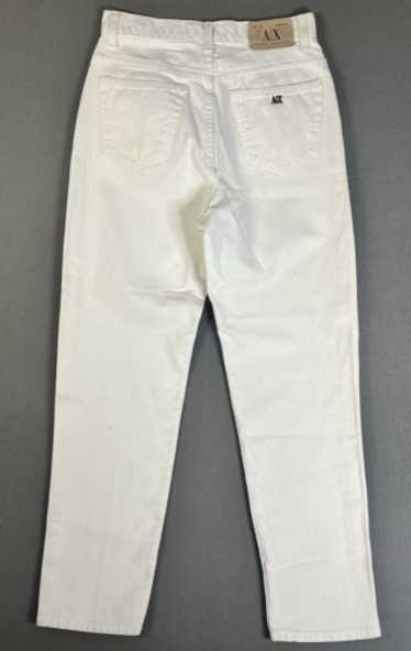 Vintage armani jeans white - Gem