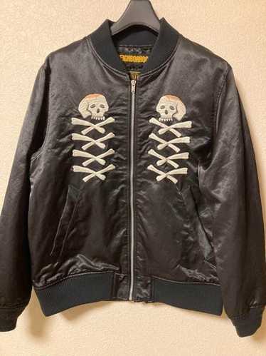 Sukajan embroidery skull - Gem