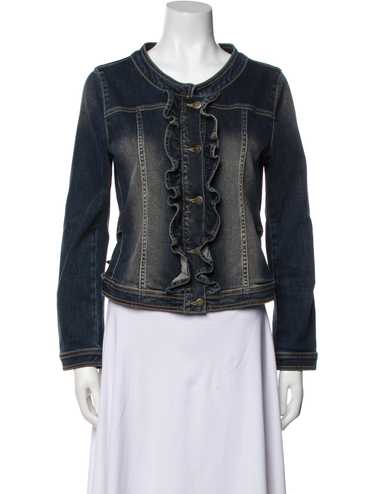 ND376ね＠ RED VALENTINO Vintage加工 デニムジャケット RED VALENTINO（Gジャン/デニムジャケット）のフリマアイテム一覧