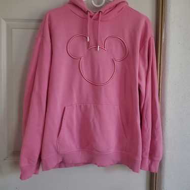 Personalised Disney Hoodie and Name With Silver Glitter
