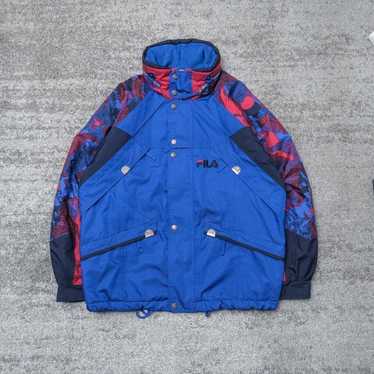 Vintage 90's Fila Italia Ski Team Ski Jacket, Mens Size L | eBay