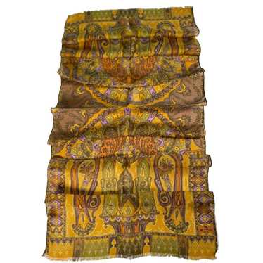 Etro Paisley Silk Chiffon Scarf