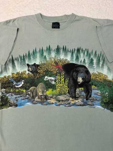 90s habitat print t-shirt - Gem