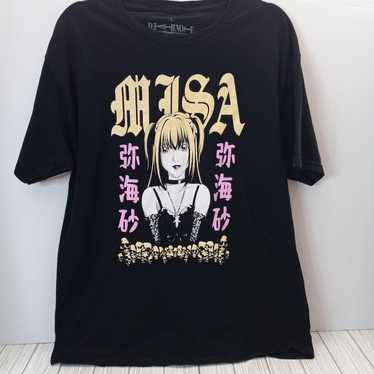 【未使用・タグ付き】 DEATH NOTE ロングTシャツ 黒 MISAモデル Death Note Misa Black Long Sleeve T-Shirt | Zumiez