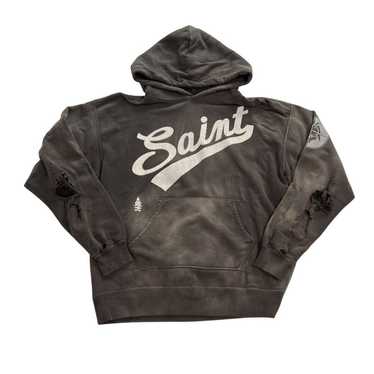 パーカー・フーディ SAINT MICHAEL FW24 'Ceremony' hoodie (SMYS10000C46 BLACK) Saint michael saint hoodie - Gem
