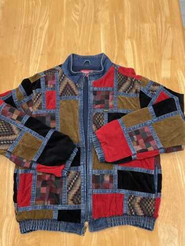 Supreme Corduroy Patchwork Denim Jacket
