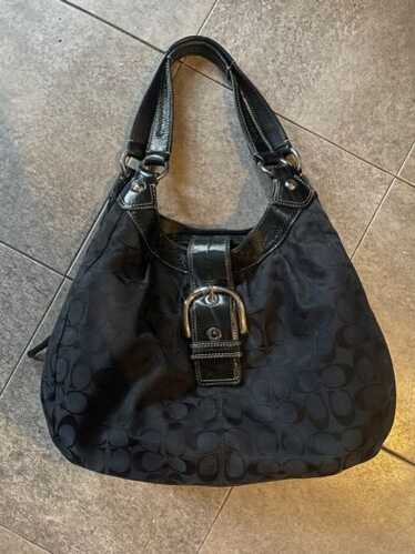 バッグ Coach Signature Flap Hobo Shoulder Bag Coach signature flap shoulder - Gem