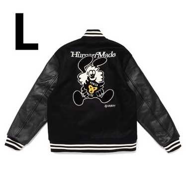 Human Made varsity jacket grey - Gem