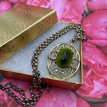 Vtg whiting davis necklace - Gem