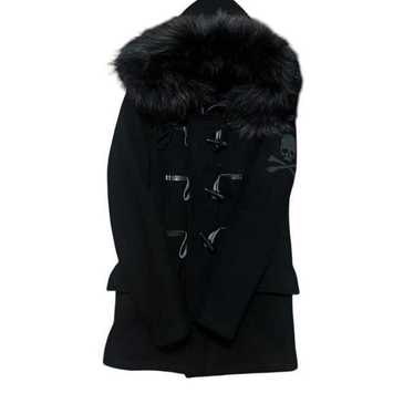 ジャケット・アウター Roen semantic fur long coat y2k Vkei emo ジャケット・アウター Roen semantic fur long coat y2k Vkei