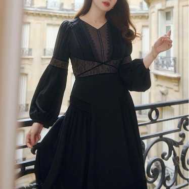 Vienna Volume Sleeve Shirt Dress（ワンピース）｜Her lip to