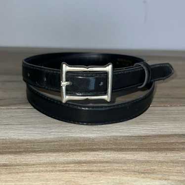 Vintage Gloria Vanderbilt Leather Belt Women Size 