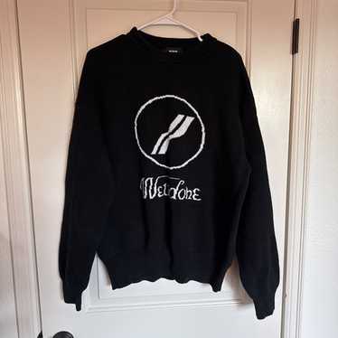 【WE11DONE】GRAPHIC LOGO SWEATER ニット ウェルダン WE11DONE】GRAPHIC もとも LOGO SWEATER ウェルダン ニット