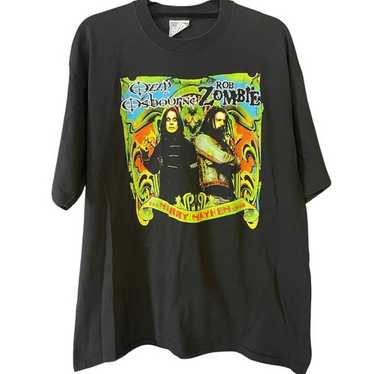 Vintage 1999 Ozzfest Ozzy Osbourne Black Sabbath Band Tee