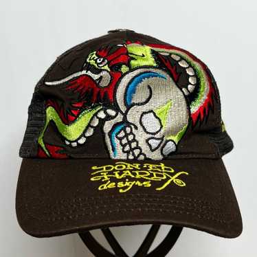 【美品】CHRISTIAN AUDIGIER 　キャップ　バラ　ロゴ　刺繍 img58832211.jpg