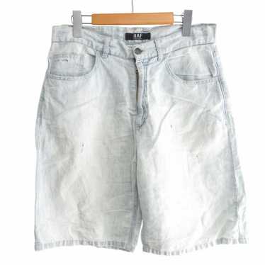 RAF SIMONS 23ss STUDS WIDE DENIM SHORTS Other