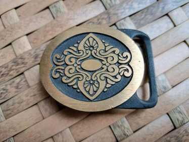 Tech Ether Guild "Brocade" Solid Brass Vintage 70s