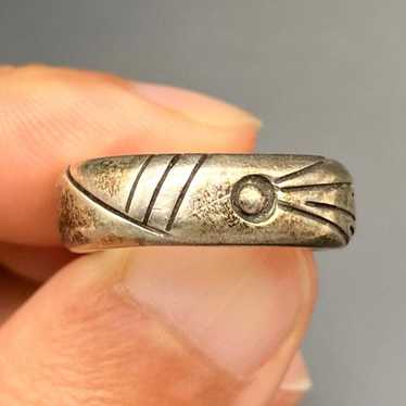 The Best Vintage Native American Navajo Jimmie King Jr Turquoise Sterling Silver Ring The Best Vintage Native American Navajo Jimmie King Jr Turquoise Sterling Silver Ring