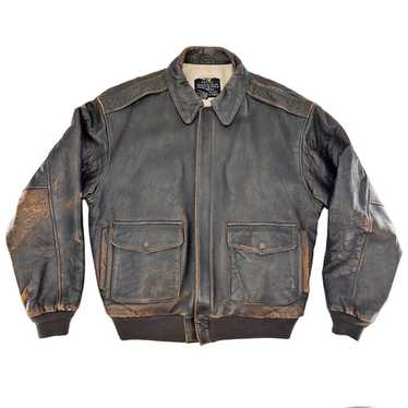 Avirex leather flight jacket - Gem
