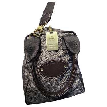 バッグ borbonese vintage bag made in italy Vintage Borbonese by Redwall Made in Italy Blue Coated