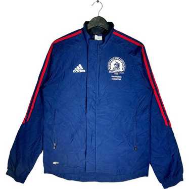 Vintage 2004 Boston Marathon Adidas Windbreaker Jacket Size