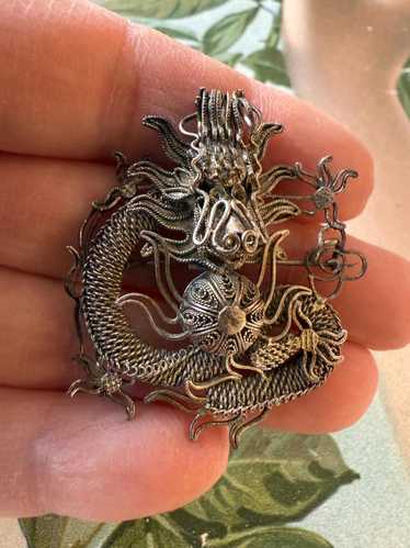Antique chinese export brooch - Gem Antique chinese export brooch - Gem
