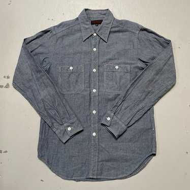 ENGINEERED GARMENTS シャンブレーシャツ M　アメリカ製 美品】ENGINEERED GARMENTS USA製 シャンブレーシャツ - メルカリ