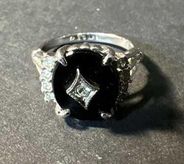 ゴールド 金 K18GE ハート ツイン リング アイオライト デザイン 9号 Engagement Ring | Etoilight