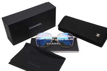 シャネル CHANEL サングラス レディース メンズ （ライトブルー