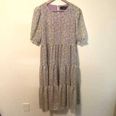 Code X Mode Women’s Midi Maxi Peasant Medium Cott… - image 1