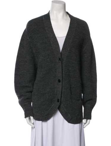 トップス MHL. / cotton wool knit cardigan S-M MHL by Margaret Howell Men's Collared Knit Cardigan in Ink