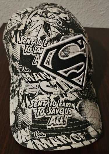 DC Comics SUPERMAN SUBLIMATION Flexfit Hat OSFM🔥 