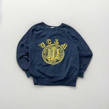Vintage flock print sweatshirt - Gem