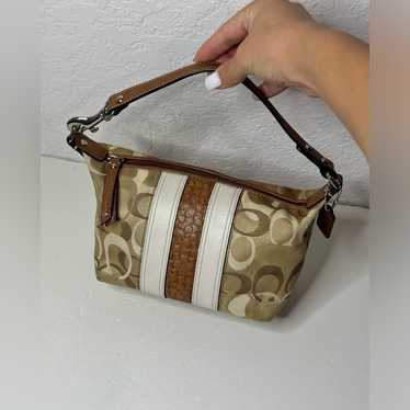 極美品✨vintage coach old bag TOTO brown Extremely Rare Made In USA Old Coach 9821 Shoulder Bag Dark