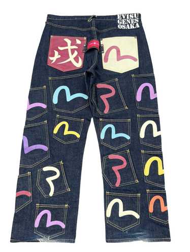 evisu メニーポケット 34×34 アメカジ ストリート トラヴィス 着用