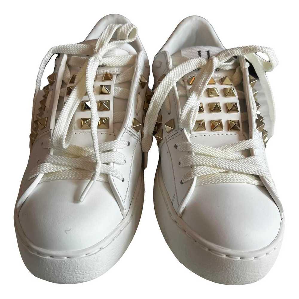 Valentino Garavani Rockstud leather trainers
